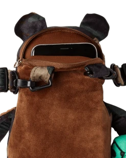 SPRAYGROUND® BAGS BEARCUB BACKPACK - CAMOCHECK MONEYBEAR