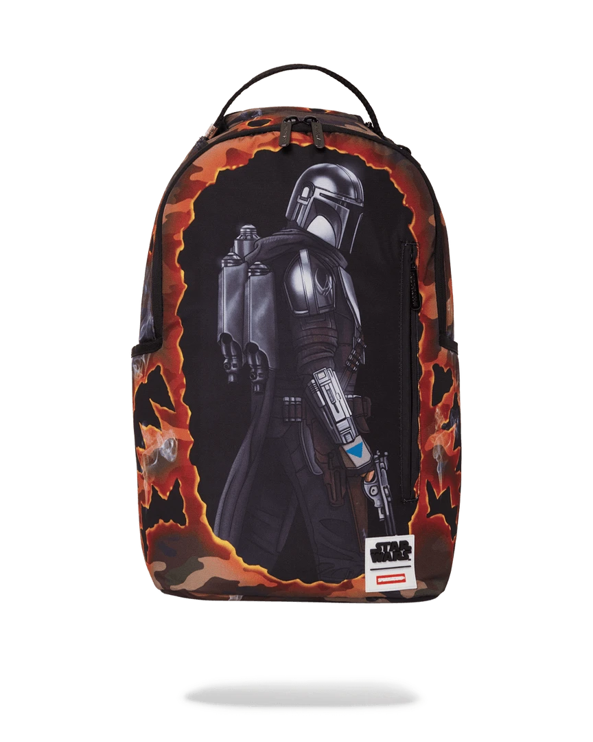 SPRAYGROUND® BAGS STAR WARS MANDALORIAN BLOWOUT SHARK BACKPACK SPRAYGROUND® BAGS STAR WARS MANDALORIAN BLOWOUT SHARK BACKPACK