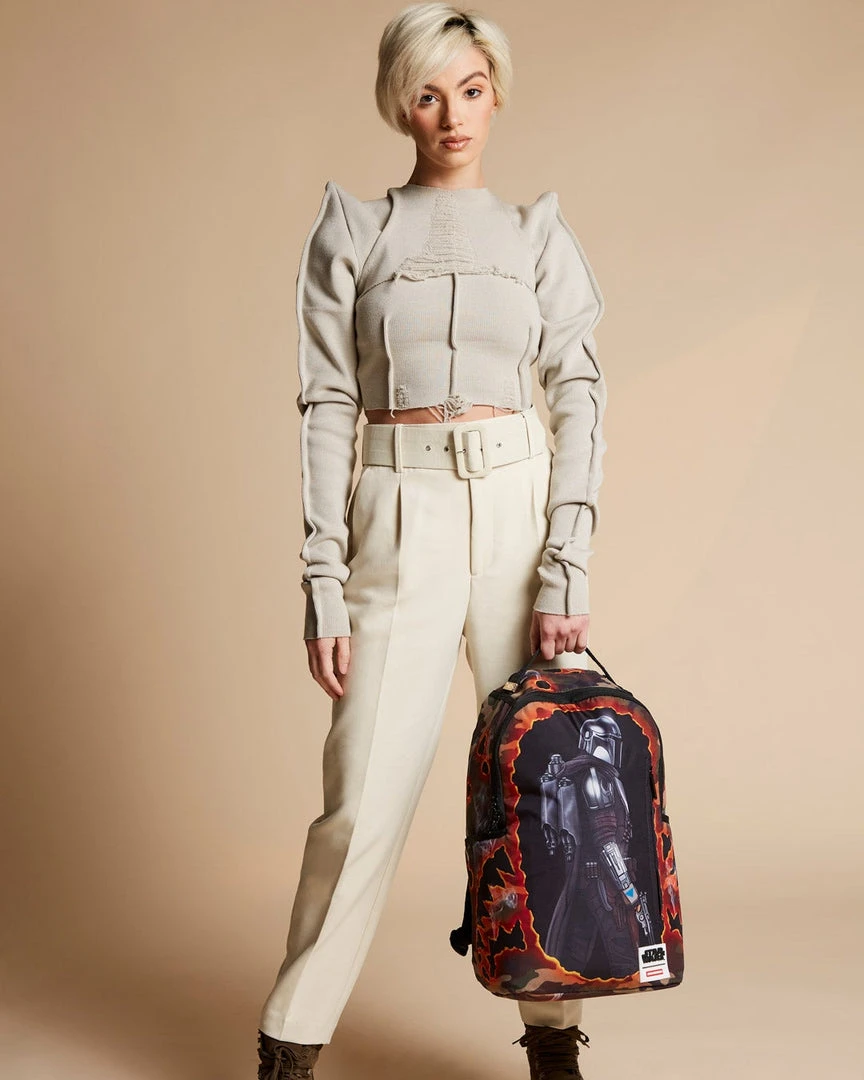 SPRAYGROUND® BAGS STAR WARS MANDALORIAN BLOWOUT SHARK BACKPACK SPRAYGROUND® BAGS STAR WARS MANDALORIAN BLOWOUT SHARK BACKPACK