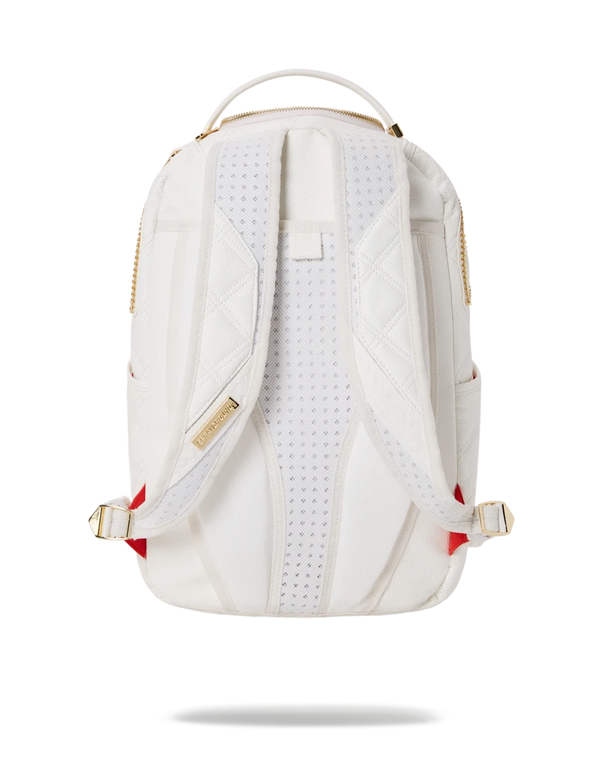 SPRAYGROUND® RIVIERA LE BLANC GOLD CHAIN SHARK BACKPACK (DLXV) BAGS 6 SPRAYGROUND® RIVIERA LE BLANC GOLD CHAIN SHARK BACKPACK (DLXV) BAGS