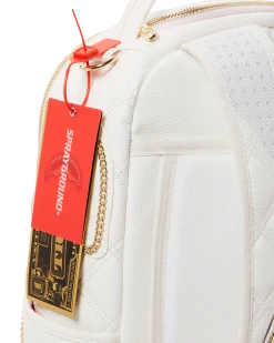 SPRAYGROUND® RIVIERA LE BLANC GOLD CHAIN SHARK BACKPACK (DLXV) BAGS 30 SPRAYGROUND® RIVIERA LE BLANC GOLD CHAIN SHARK BACKPACK (DLXV) BAGS