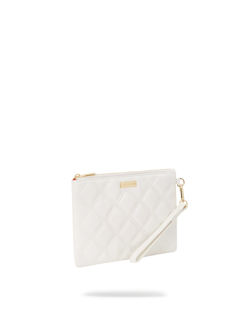 SPRAYGROUND® CROSSOVER CLUTCHES RIVIERA LE BLANC GOLD CHAIN SHARK CROSSOVER CLUTCH 5 SPRAYGROUND® CROSSOVER CLUTCHES RIVIERA LE BLANC GOLD CHAIN SHARK CROSSOVER CLUTCH