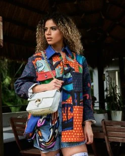 SPRAYGROUND® RIVIERA LE BLANC GOLD CHAIN SHARK HANDBAG BAGS 20 SPRAYGROUND® RIVIERA LE BLANC GOLD CHAIN SHARK HANDBAG BAGS