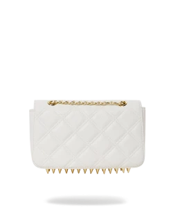 SPRAYGROUND® RIVIERA LE BLANC GOLD CHAIN SHARK HANDBAG BAGS 21 SPRAYGROUND® RIVIERA LE BLANC GOLD CHAIN SHARK HANDBAG BAGS