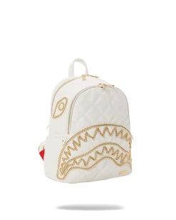 SPRAYGROUND® RIVIERA LE BLANC GOLD CHAIN SHARK SAVAGE BACKPACK BAGS 2 SPRAYGROUND® RIVIERA LE BLANC GOLD CHAIN SHARK SAVAGE BACKPACK BAGS