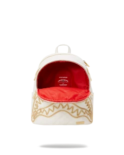 SPRAYGROUND® RIVIERA LE BLANC GOLD CHAIN SHARK SAVAGE BACKPACK BAGS 13 SPRAYGROUND® RIVIERA LE BLANC GOLD CHAIN SHARK SAVAGE BACKPACK BAGS