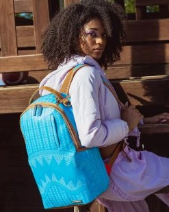 SPRAYGROUND® ILLUCHAINS TURQ BACKPACK (DLXV) BAGS