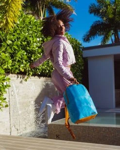 SPRAYGROUND® ILLUCHAINS TURQ BACKPACK (DLXV) BAGS