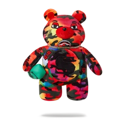 SPRAYGROUND® CAMOBURST MONEYBEAR TEDDYBEAR BACKPACK BAGS