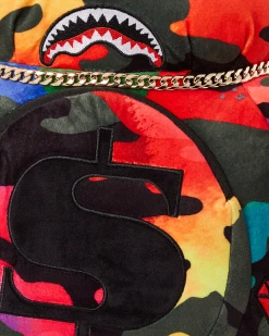 SPRAYGROUND® CAMOBURST MONEYBEAR TEDDYBEAR BACKPACK BAGS