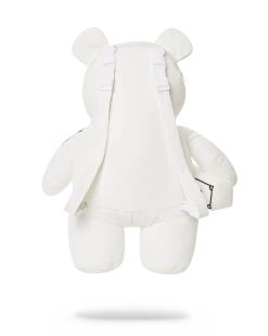 SPRAYGROUND® RIVIERA LE BLANC GOLD CHAIN MONEYBEAR TEDDYBEAR BACKPACK BAGS