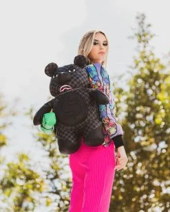 SPRAYGROUND® HENNY AIIR TO THE THRONE MONEYBEAR TEDDYBEAR BACKPACK BAGS