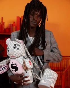 SPRAYGROUND® NEW ARRIVALS XTC LA PALAIS MEDIUM MONEYBEAR TEDDYBEAR BACKPACK