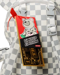 SPRAYGROUND® NEW ARRIVALS XTC LA PALAIS MEDIUM MONEYBEAR TEDDYBEAR BACKPACK