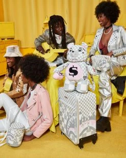 SPRAYGROUND® NEW ARRIVALS XTC LA PALAIS MEDIUM MONEYBEAR TEDDYBEAR BACKPACK