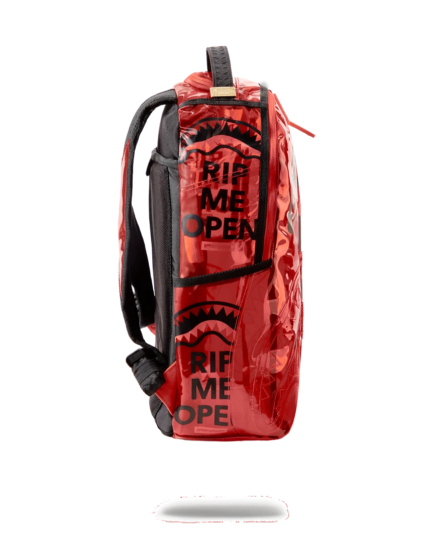 SPRAYGROUND® RIP ME OPEN (RED) (VINYL) 5 SPRAYGROUND® RIP ME OPEN (RED) (VINYL)