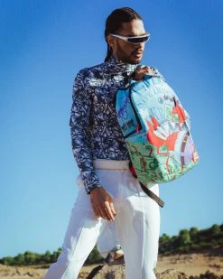 SPRAYGROUND® NEW ARRIVALS SPONGEBOB MR KRABS HIGH ROLLER (DLXR)