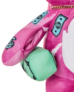SPRAYGROUND® PINK PUNK MONEYBEAR TEDDYBEAR BACKPACK NEW ARRIVALS