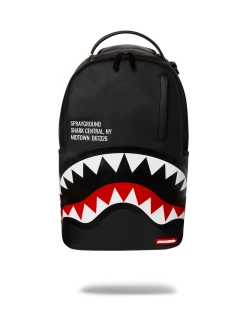 SPRAYGROUND® SHARK CENTRAL (BLACK) (DLXV)