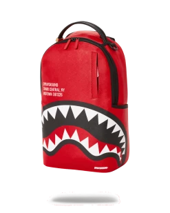 SPRAYGROUND® SHARK CENTRAL (RED) (DLXV) NEW ARRIVALS