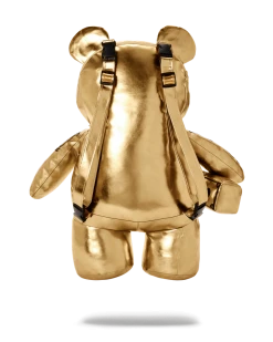 SPRAYGROUND® GOLD RUSH MONEYBEAR TEDDYBEAR BACKPACK