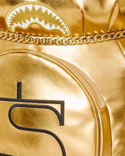 SPRAYGROUND® GOLD RUSH MONEYBEAR TEDDYBEAR BACKPACK