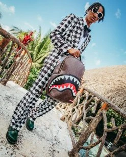 SPRAYGROUND® NEW ARRIVALS CASHIN CHECKS BACKPACK (DLXV)