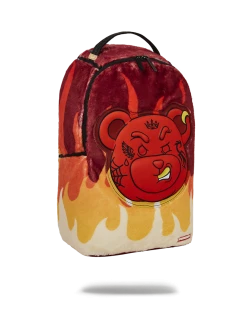 SPRAYGROUND® NEW ARRIVALS DIABLO COZY VELOUR FUR BACKPACK