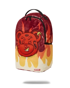 SPRAYGROUND® NEW ARRIVALS DIABLO COZY VELOUR FUR BACKPACK