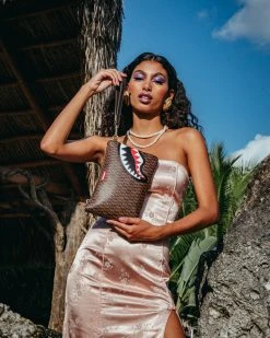 SPRAYGROUND® CASHIN CHECKS CROSSOVER CLUTCH NEW ARRIVALS