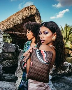 SPRAYGROUND® CASHIN CHECKS CROSSOVER CLUTCH NEW ARRIVALS