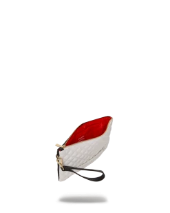 SPRAYGROUND® LEVELED UP SPLIT QUILT SHARK CROSSOVER CLUTCH NEW ARRIVALS