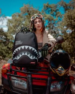 SPRAYGROUND® SHARK CENTRAL GREYTONE BACKPACK (DLXV) NEW ARRIVALS