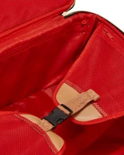 SPRAYGROUND® HENNY AIR TO THE THRONE CUT & SEW VEGAN LEATHER CARRY-ON LUGGAGE