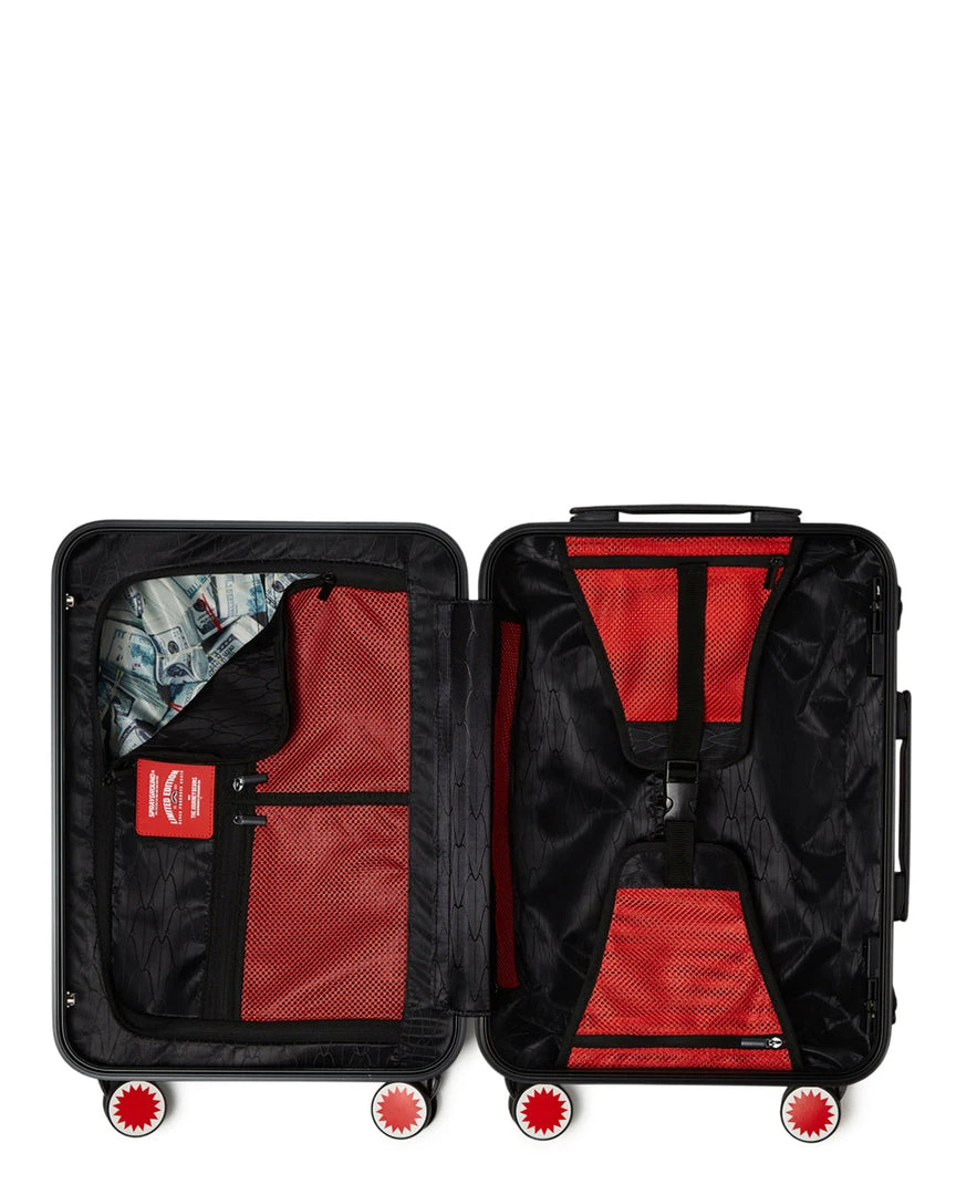 SPRAYGROUND® THE SANCTUARY SHARKNAUTICS HARDSHELL CARRY-ON LUGGAGE SPRAYGROUND® THE SANCTUARY SHARKNAUTICS HARDSHELL CARRY-ON LUGGAGE