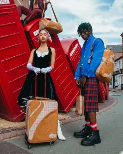 SPRAYGROUND® TURBO 500 CUT & SEW VEGAN LEATHER CARRY-ON LUGGAGE