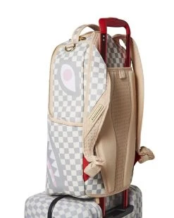 SPRAYGROUND® ROSE ALL DAY LA PALAIS SHARKNAUTICS HARDSHELL CARRY-ON LUGGAGE