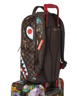 SPRAYGROUND® GARDEN OF SHARKS SHARKNAUTICS HARDSHELL CARRY-ON LUGGAGE