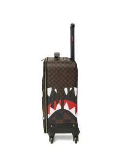 SPRAYGROUND® XTC SHARKS IN PARIS CUT & SEW VEGAN LEATHER CARRY-ON LUGGAGE