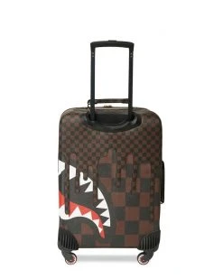 SPRAYGROUND® XTC SHARKS IN PARIS CUT & SEW VEGAN LEATHER CARRY-ON LUGGAGE