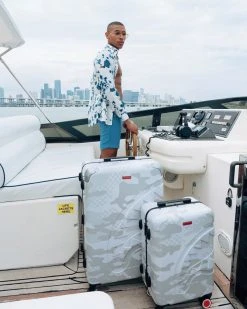 SPRAYGROUND® 3AM LE BLANC SHARKNAUTICS HARDSHELL CARRY-ON LUGGAGE