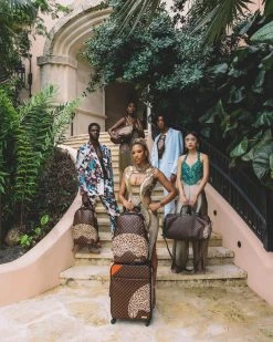 SPRAYGROUND® A.i.3 THE LEGACY CUT & SEW VEGAN LEATHER CARRY-ON LUGGAGE