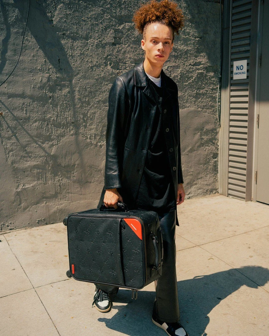 SPRAYGROUND® 24/7 CUT & SEW VEGAN LEATHER CARRY-ON LUGGAGE SPRAYGROUND® 24/7 CUT & SEW VEGAN LEATHER CARRY-ON LUGGAGE