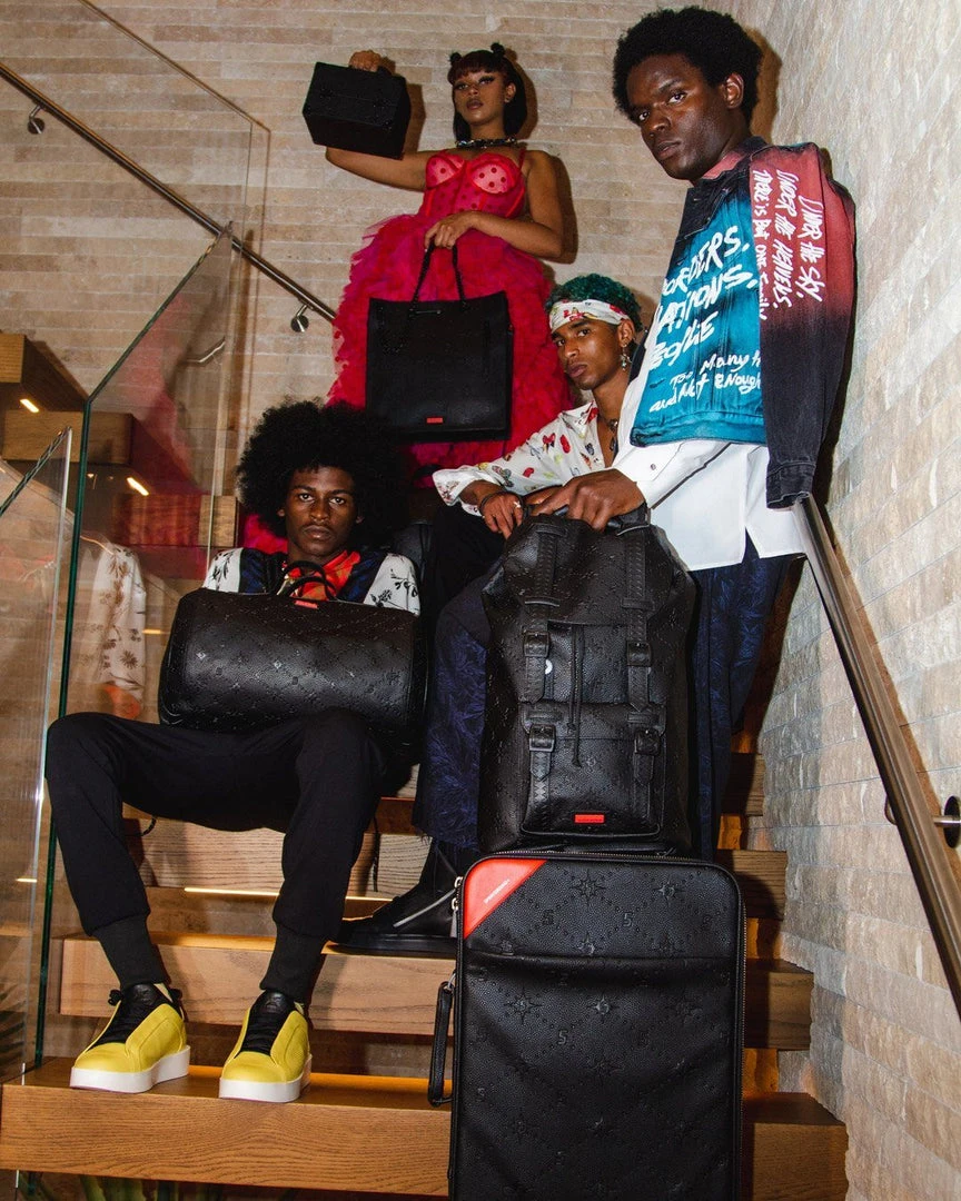 SPRAYGROUND® 24/7 CUT & SEW VEGAN LEATHER CARRY-ON LUGGAGE SPRAYGROUND® 24/7 CUT & SEW VEGAN LEATHER CARRY-ON LUGGAGE