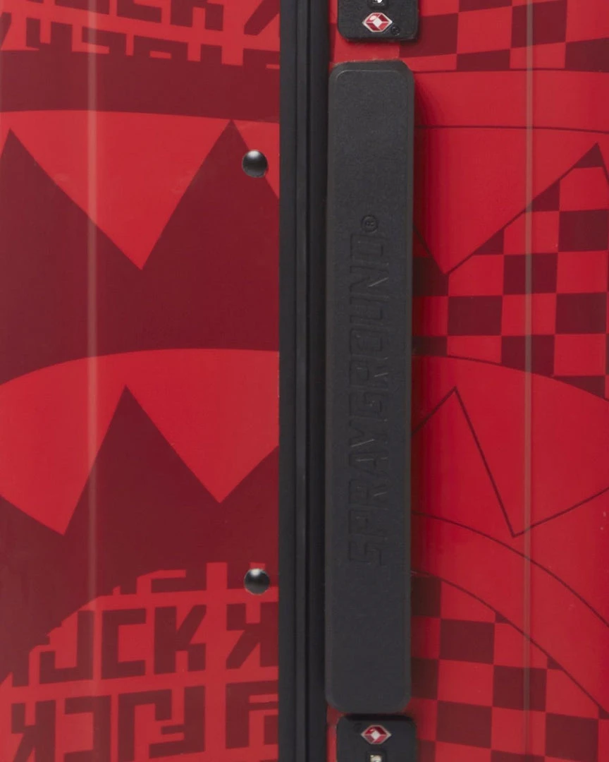 SPRAYGROUND® VENI VIDI VICI SHARKNAUTICS HARDSHELL CARRY-ON LUGGAGE SPRAYGROUND® VENI VIDI VICI SHARKNAUTICS HARDSHELL CARRY-ON LUGGAGE