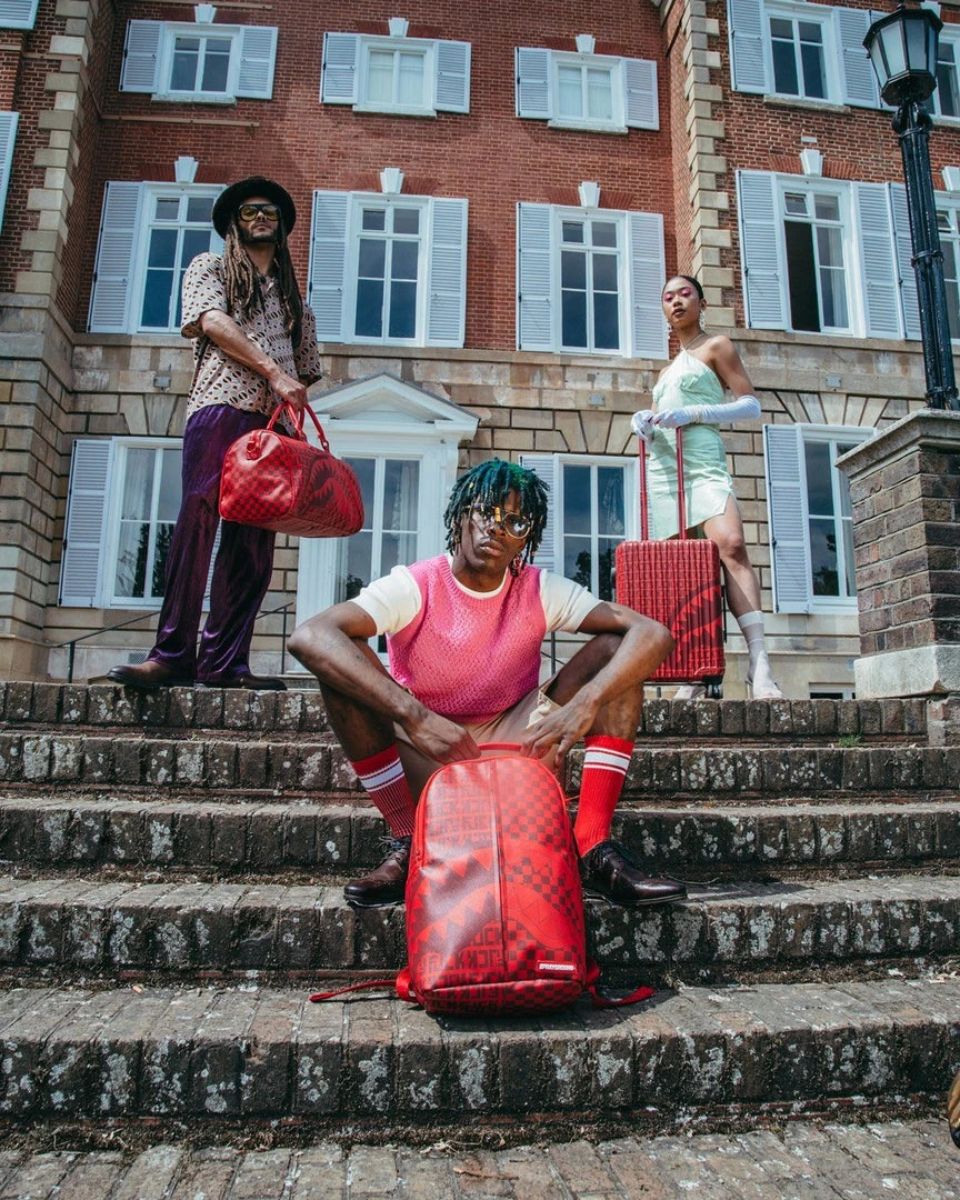 SPRAYGROUND® VENI VIDI VICI SHARKNAUTICS HARDSHELL CARRY-ON LUGGAGE SPRAYGROUND® VENI VIDI VICI SHARKNAUTICS HARDSHELL CARRY-ON LUGGAGE