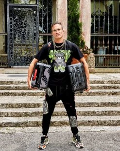 SPRAYGROUND® 3AM NEVER SLEEP SHARKITECTURE HARDSHELL CARRY-ON LUGGAGE 19 SPRAYGROUND® 3AM NEVER SLEEP SHARKITECTURE HARDSHELL CARRY-ON LUGGAGE