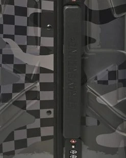 SPRAYGROUND® 3AM NEVER SLEEP SHARKITECTURE HARDSHELL CARRY-ON LUGGAGE 22 SPRAYGROUND® 3AM NEVER SLEEP SHARKITECTURE HARDSHELL CARRY-ON LUGGAGE