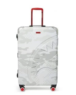 SPRAYGROUND® 3AM LE BLANC SHARKNAUTICS HARDSHELL FULL-SIZE LUGGAGE 2 SPRAYGROUND® 3AM LE BLANC SHARKNAUTICS HARDSHELL FULL-SIZE LUGGAGE