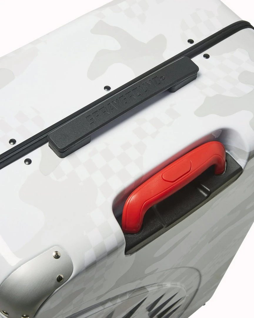 SPRAYGROUND® 3AM LE BLANC SHARKNAUTICS HARDSHELL FULL-SIZE LUGGAGE SPRAYGROUND® 3AM LE BLANC SHARKNAUTICS HARDSHELL FULL-SIZE LUGGAGE